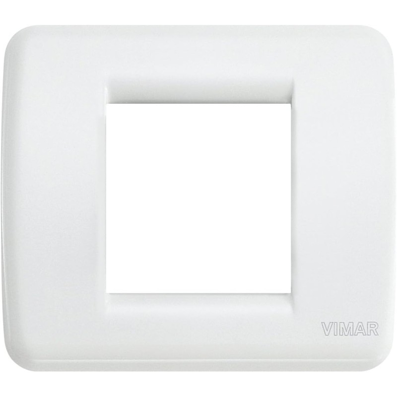Vimar 17098.01 Placca Rondò 1-2 Moduli Tecnopolimero Bianco Vimar 17098.01 Placca Rondò 1-2 Moduli Tecnopolimero Bianco