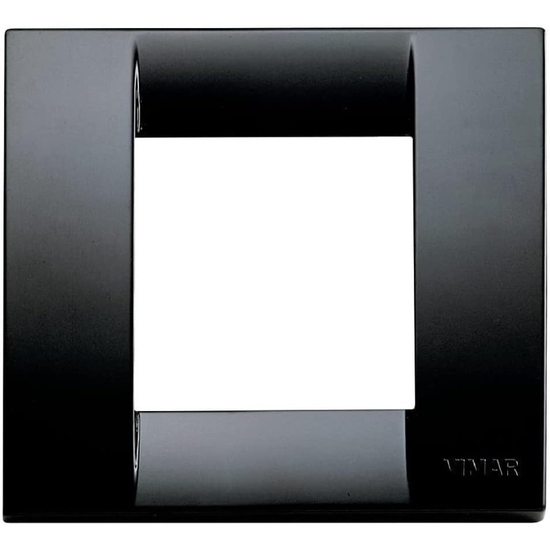 Vimar 17097.16 Idea Plate 1-2 Modules Technopolymer Black Vimar 17097.16 Idea Plate 1-2 Modules Technopolymer Black