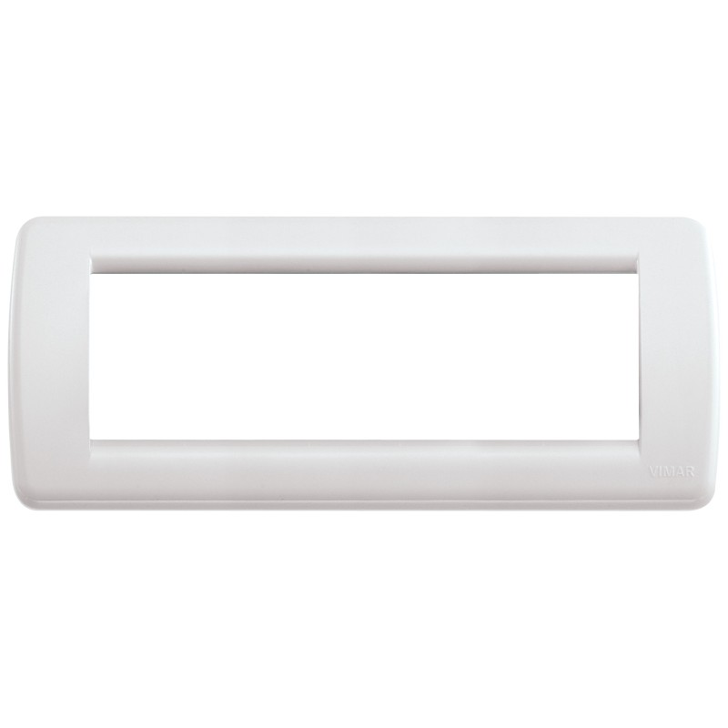 Vimar 16766.04 Rondò Plate 6 Places Technopolymer White Vimar 16766.04 Rondò Plate 6 Places Technopolymer White