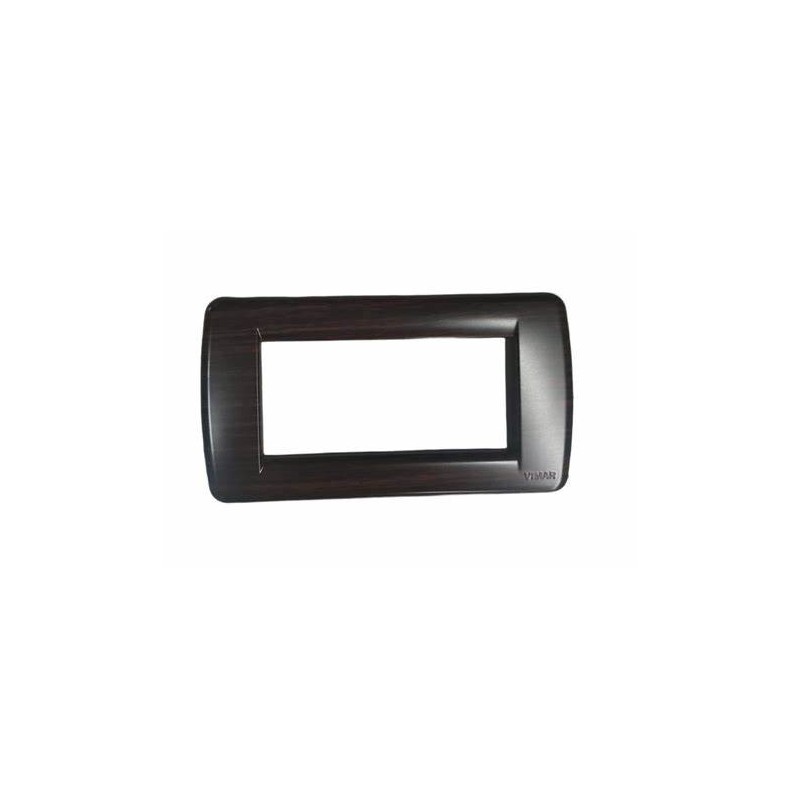 Vimar 16764.44 Placca Rondò 4 Moduli Tecnopolimero Palissandro Vimar 16764.44 Placca Rondò 4 Moduli Tecnopolimero Palissandro