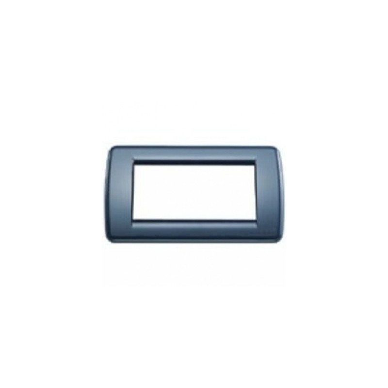 Vimar 16764.10 Placca Rondò 4 Posti Tecnopolimero Blu Zaffiro Vimar 16764.10 Placca Rondò 4 Posti Tecnopolimero Blu Zaffiro