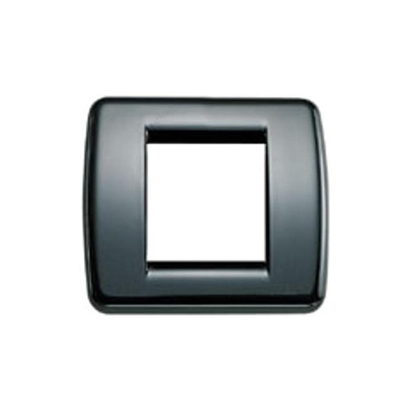 Vimar 17093.11 Rondò Plate 1-2 Modules Black Vimar 17093.11 Rondò Plate 1-2 Modules Black