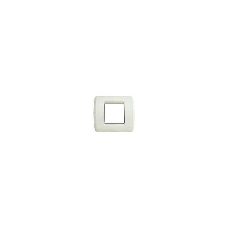 Vimar 17093.10 Rondò Plate 1-2 Modules Metal Ivory Vimar 17093.10 Rondò Plate 1-2 Modules Metal Ivory