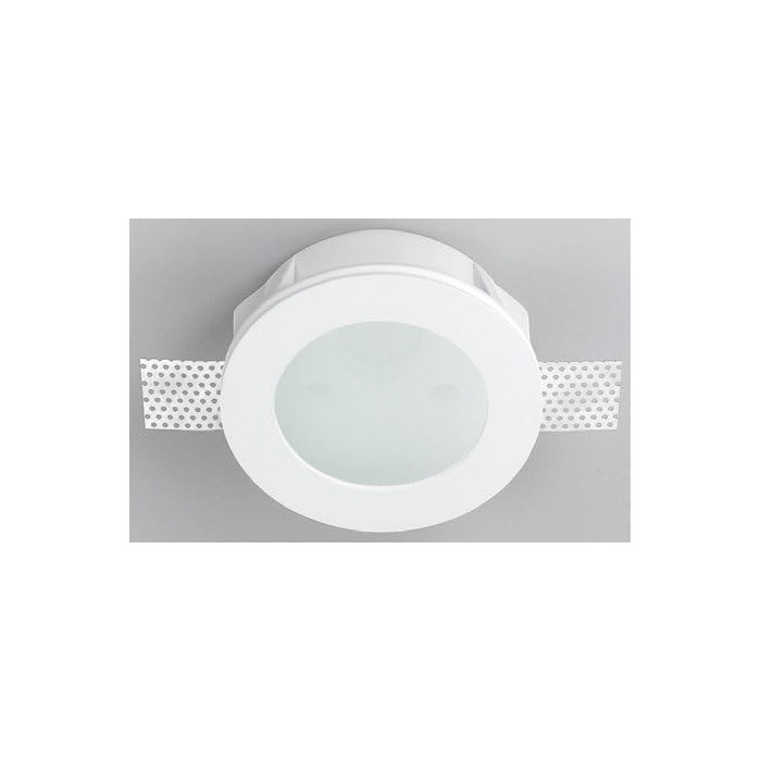 Panzeri Invisibili Fixed Round Plaster with Glass XGR1202