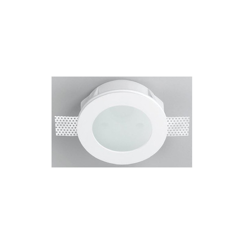 Panzeri Invisibili Fixed Round Plaster with Glass XGR1202 Panzeri Invisibili Fixed Round Plaster with Glass XGR1202