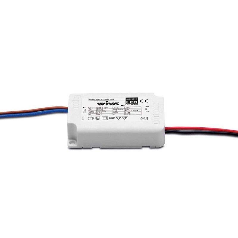 Compact Constant Current Electronic Power Supply for LED WP01-P FLAT 12W 350mA Compact Constant Current Electronic Power Supply for LED WP01-P FLAT 12W 350mA