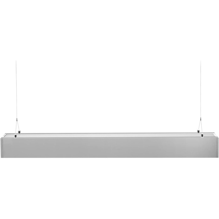LED Linear Suspension 80W Direct and Indirect Light - 1200x75x105 mm