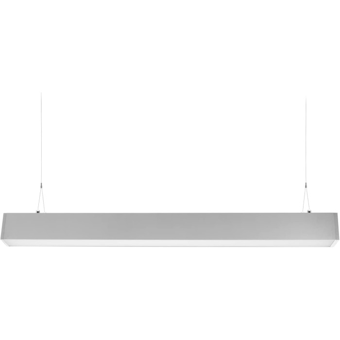 LED Linear Suspension 80W Direct and Indirect Light - 1200x75x105 mm