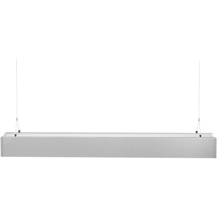 Sospensione Lineare LED 80W Luce Diretta e Indiretta - 1200x75x105 mm