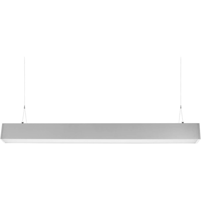 Sospensione Lineare LED 80W Luce Diretta e Indiretta - 1200x75x105 mm