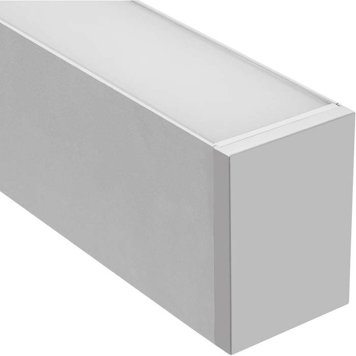 Sospensione Lineare LED 80W Luce Diretta e Indiretta - 1200x75x105 mm