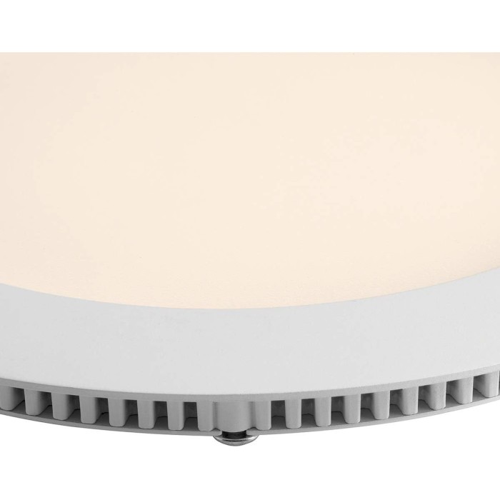 Fixed Recessed LED Projector 14W - Ø172x20 mm, Hole Ø160 mm