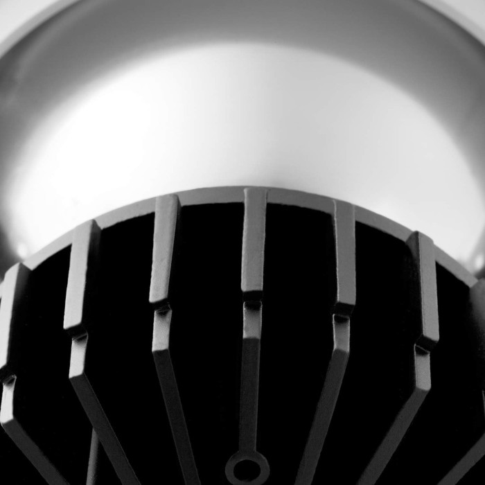Adjustable Recessed LED Projector WPL Argile DWL ADJ 40W WW FL - Ø180x210 mm, Hole Ø168 mm