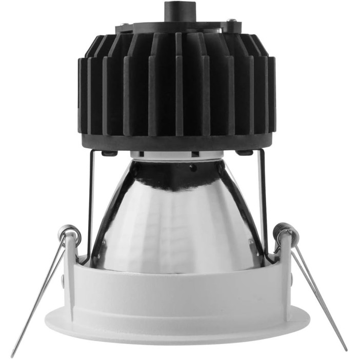 WPL Argile DWL ADJ 27W WW FL Adjustable Recessed LED Projector - Ø135x130 mm, Hole Ø123 mm
