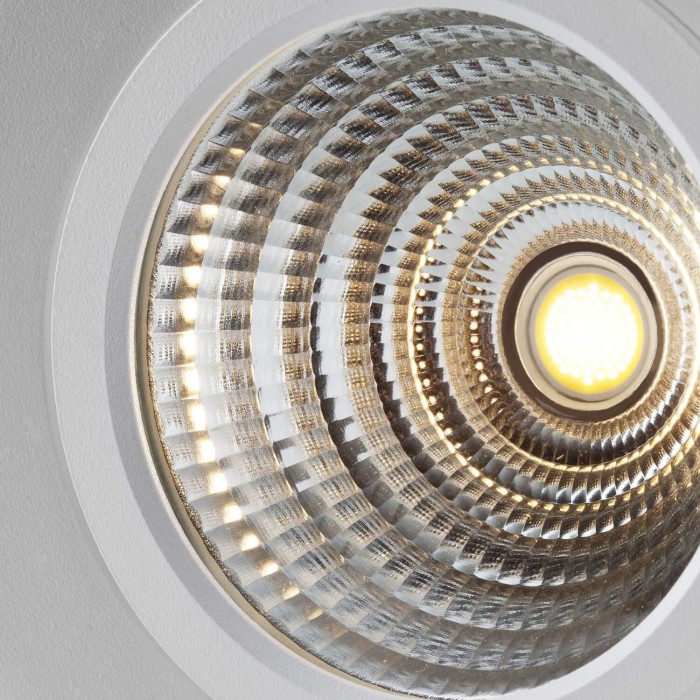 Recessed Extractable LED Projector with High Extractability (70°) - 40W, Ø184x155 mm, Hole Ø172 mm