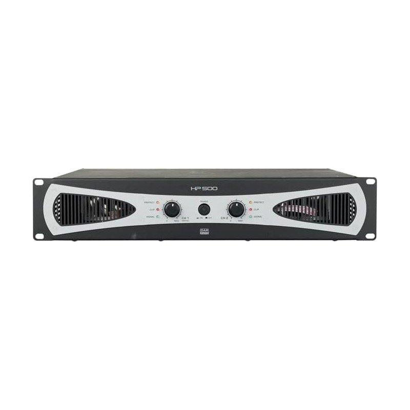 DAP-Audio HP-500 2U Power Amplifier 2x200W RMS DAP-Audio HP-500 2U Power Amplifier 2x200W RMS