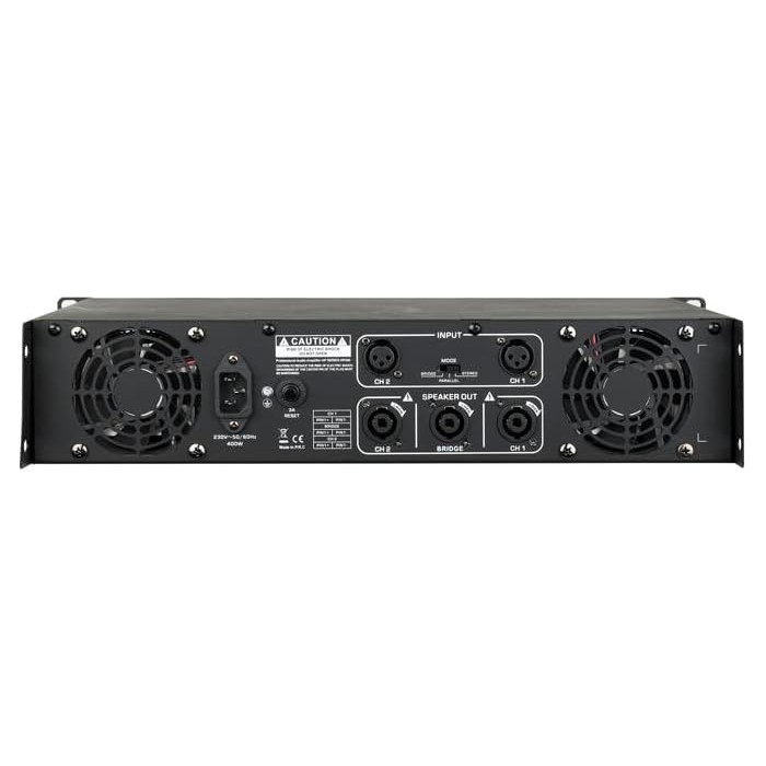 DAP-Audio HP-500 2U Power Amplifier 2x200W RMS