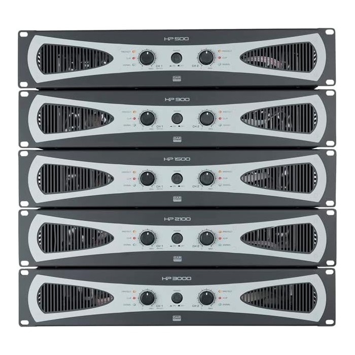DAP-Audio HP-500 2U Power Amplifier 2x200W RMS