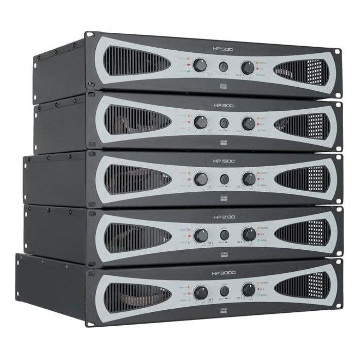 DAP-Audio HP-500 2U Power Amplifier 2x200W RMS