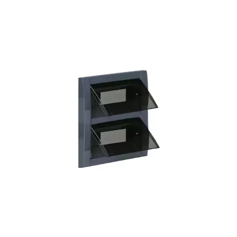 Vimar Idea 24 Module Flush Mount Switchboard - Metallic Anthracite Finish - V53024.V23 Vimar Idea 24 Module Flush Mount Switchboard - Metallic Anthracite Finish - V53024.V23