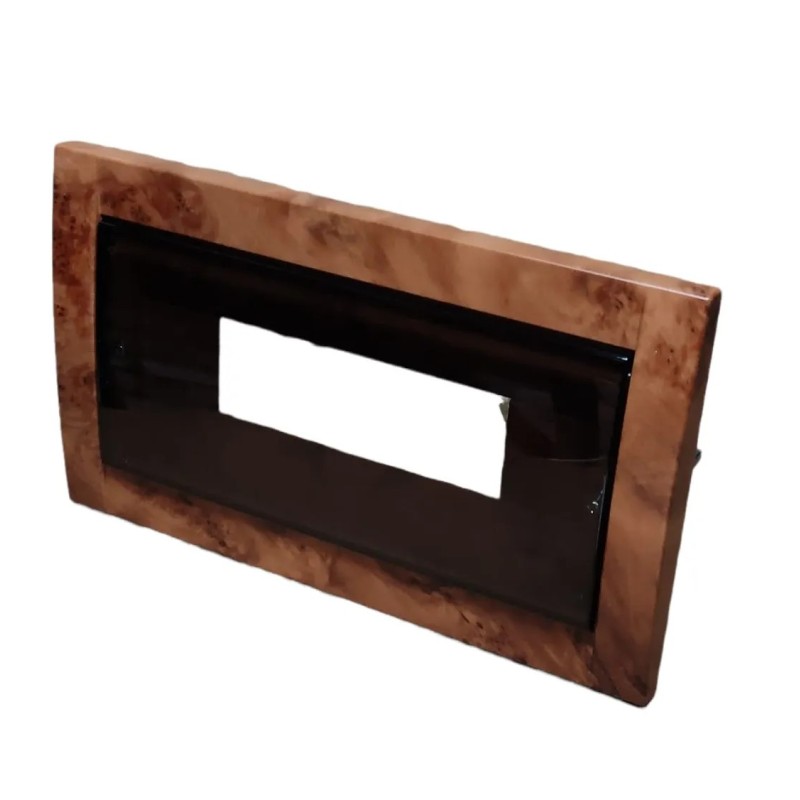 Vimar Idea 12 Module Flush Mount Switchboard - Cherry Root Finish - V53012.V42 Vimar Idea 12 Module Flush Mount Switchboard - Cherry Root Finish - V53012.V42