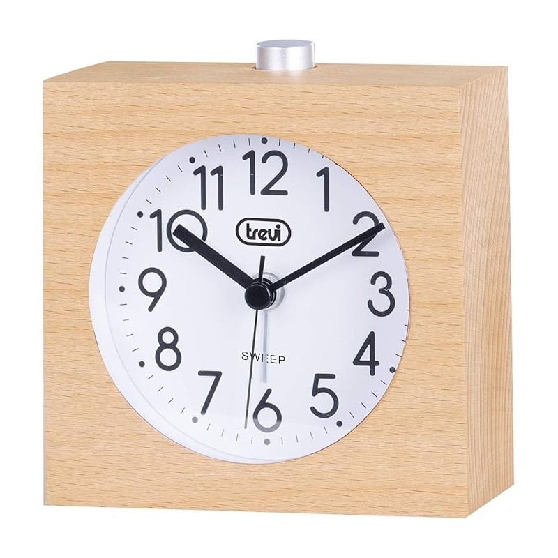 Light Wood Alarm Clock - Trevi 0SL384031 Light Wood Alarm Clock - Trevi 0SL384031