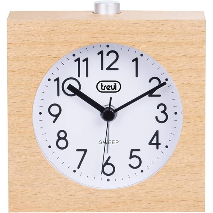 Light Wood Alarm Clock - Trevi 0SL384031