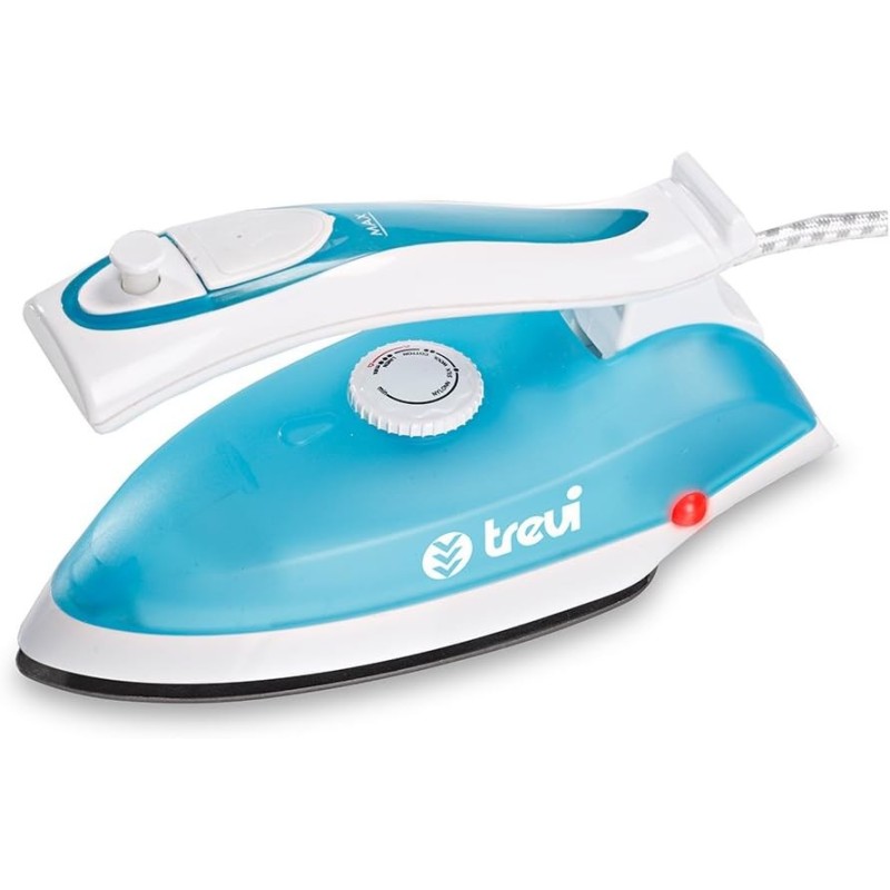 Trevi ST30800 Travel Iron - 800 Watt, Blue Trevi ST30800 Travel Iron - 800 Watt, Blue
