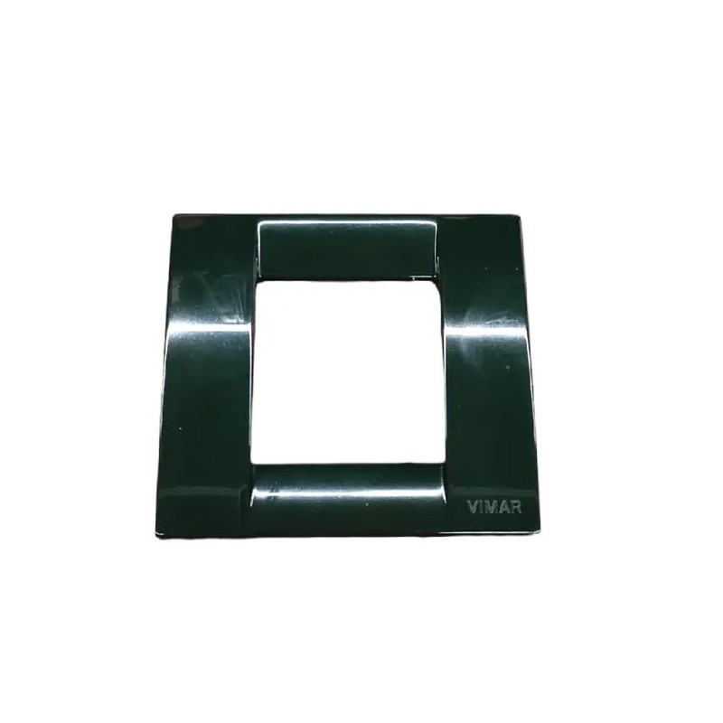 Vimar Classic Plate 1-2 Modules Green - Model 17097.13 Vimar Classic Plate 1-2 Modules Green - Model 17097.13