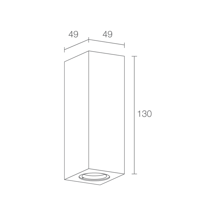 Updown 4.0 - Outdoor Wall Lamp (Code: UD40615MMA)