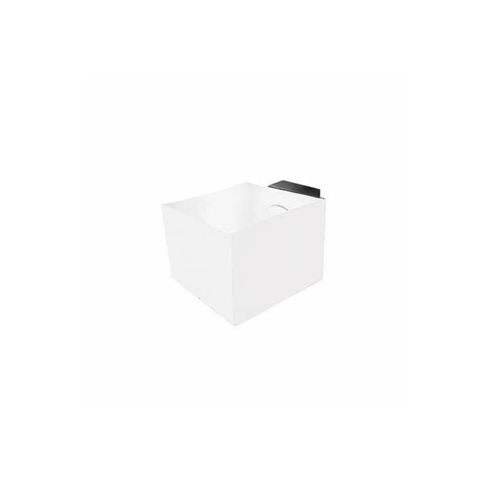 Panzeri Domino PAR/SOFF Lamp Grey Metal with White Glass - 1x G9 60W