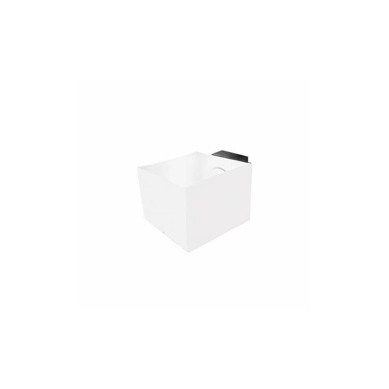 Lampada Panzeri Domino PAR/SOFF Grigio Metallo con Vetro Bianco - 1x G9 60W Lampada Panzeri Domino PAR/SOFF Grigio Metallo con Vetro Bianco - 1x G9 60W