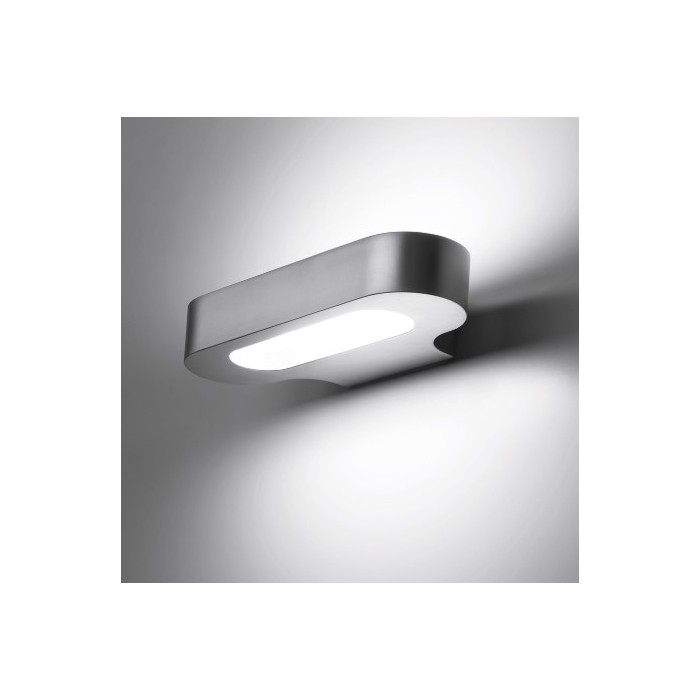 Talo Wall Fluorescent 1x18W Satin Chrome - Wall Lamp