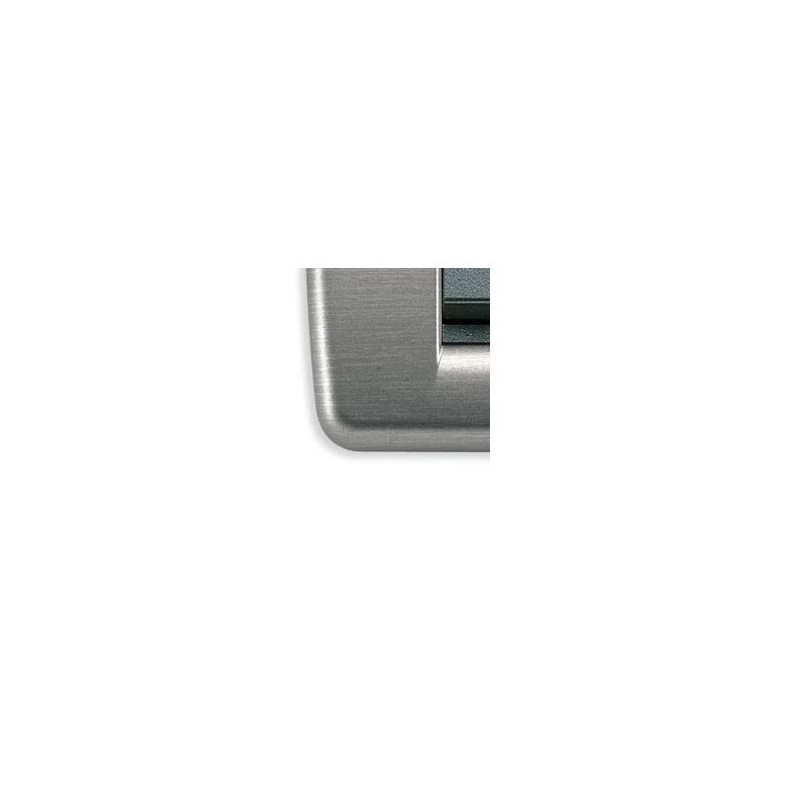 Vimar Placca rondÒ 4m tecn.grigio sa Vimar Placca rondÒ 4m tecn.grigio sa