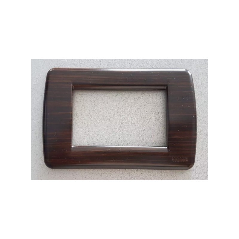 Vimar Round plate 3m tech. rosewood Vimar Round plate 3m tech. rosewood