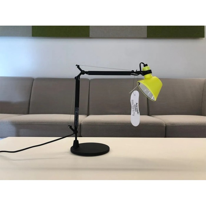 Lampada da Tavolo Artemide Tolomeo Micro Bi-Color - Nero/Giallo