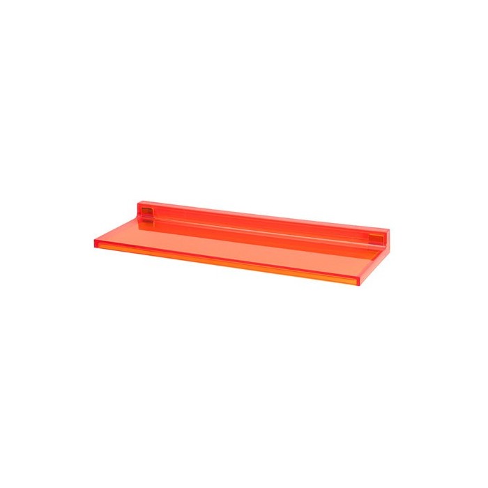 Shelves orange shelf