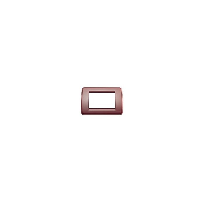 Vimar Rondo' technopolymer plate 3p ruby red 16763.07