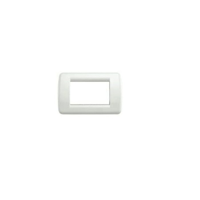 Vimar 16763.02 3M technopolymer round plate granite white