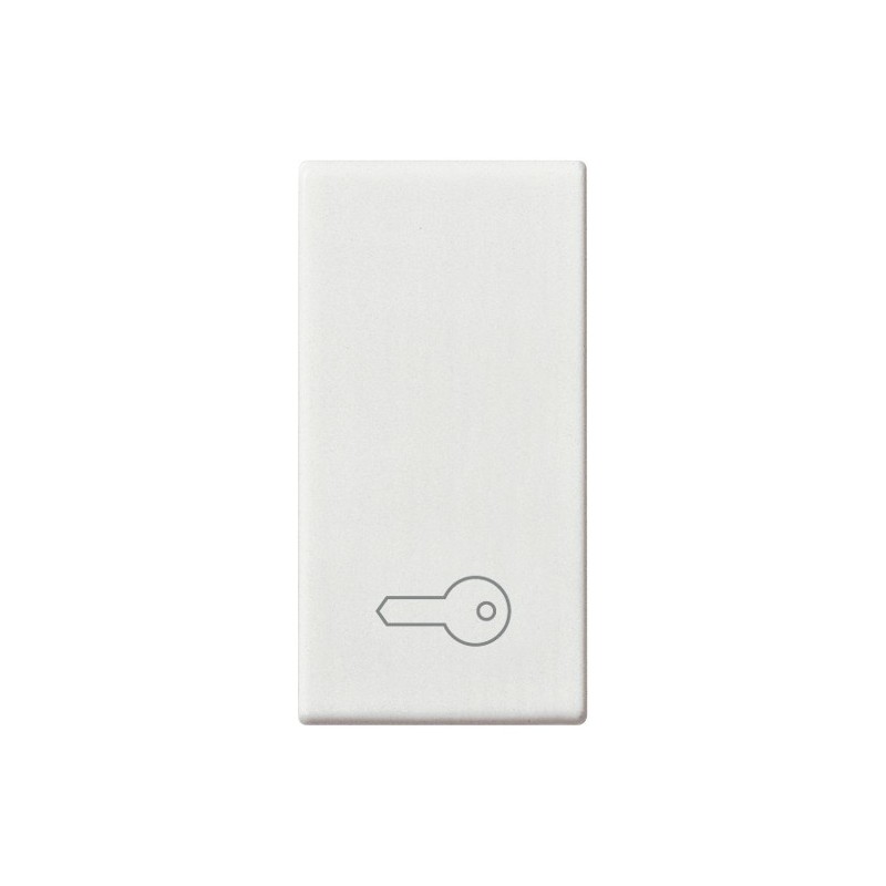 Vimar Plana 1 Module Button with Illuminated Key Symbol White 14021.P Vimar Plana 1 Module Button with Illuminated Key Symbol White 14021.P