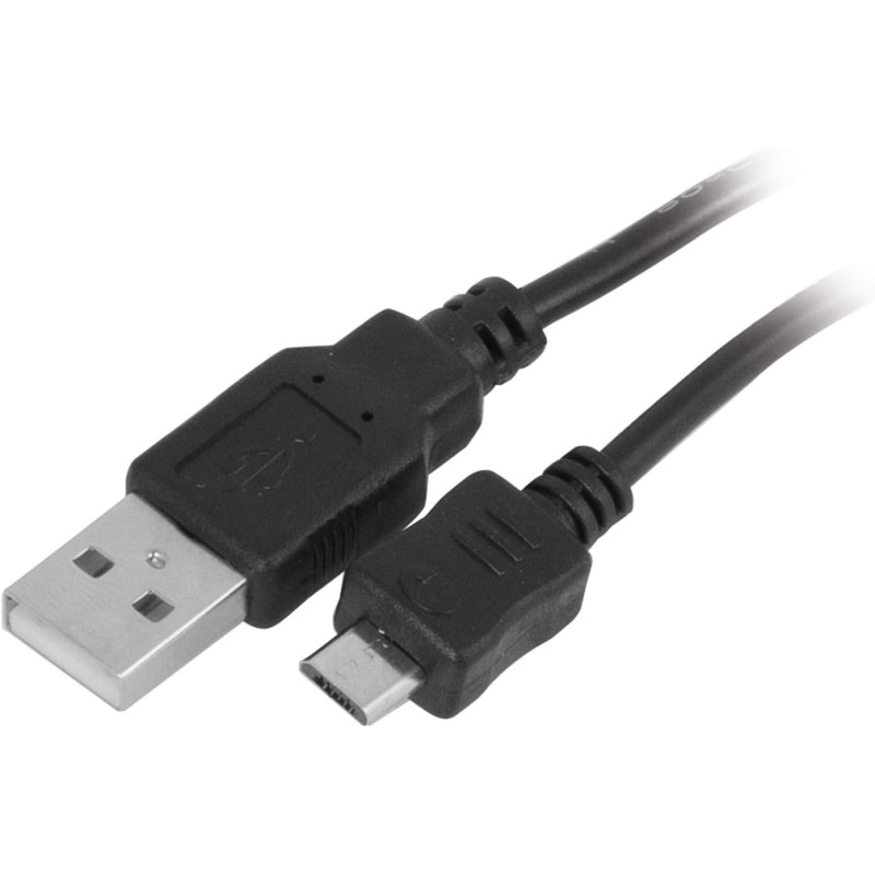 Trevi US 34-34 USB-Micro USB Connection Cable, Length 1 m - Black Trevi US 34-34 USB-Micro USB Connection Cable, Length 1 m - Black
