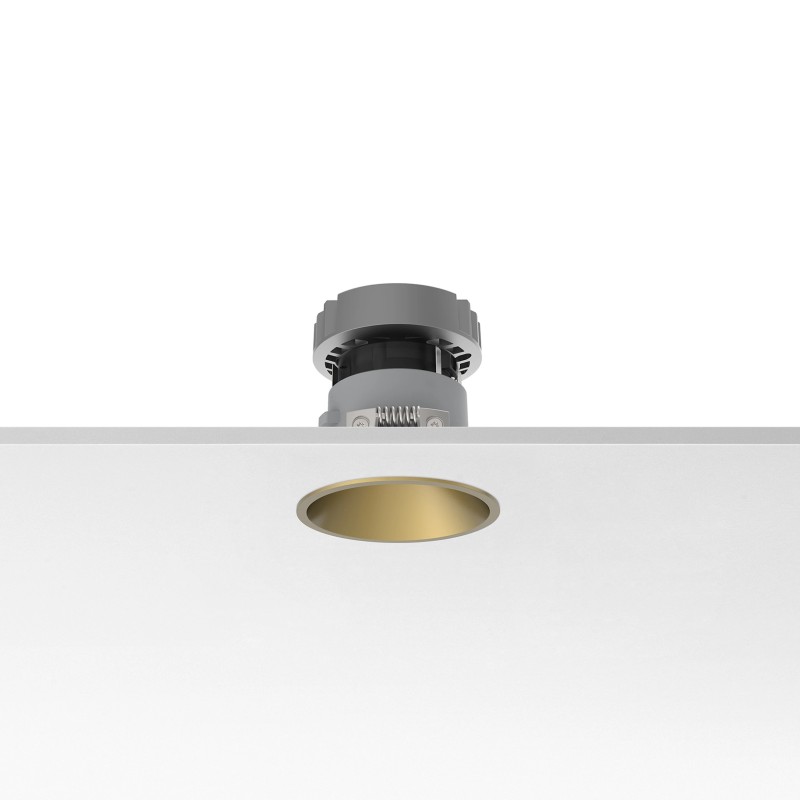 Flos Easy Kap Recessed Spotlight Ø 80 Fixed Optic Medium LED 9.2W - Gold Flos Easy Kap Recessed Spotlight Ø 80 Fixed Optic Medium LED 9.2W - Gold