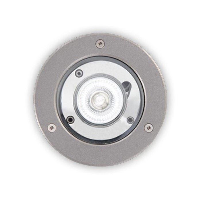 Clio Alu Recessed Spotlight Tilting GZ10 1x50W Adjustable - Transparent
