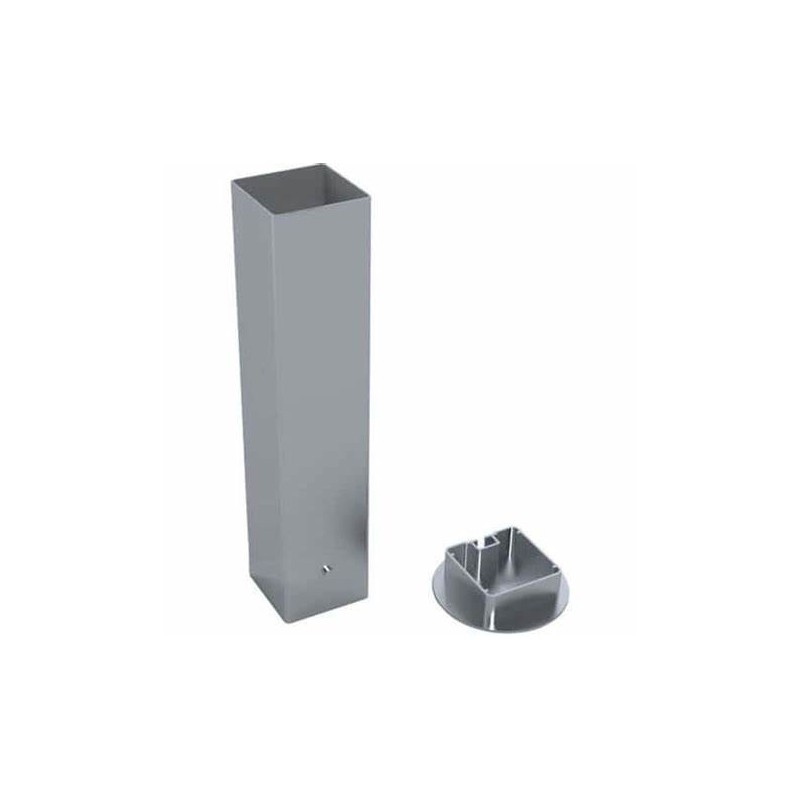 Floor Pole H680mm for Leo160 Flos Outdoor Lamp - Grey Floor Pole H680mm for Leo160 Flos Outdoor Lamp - Grey