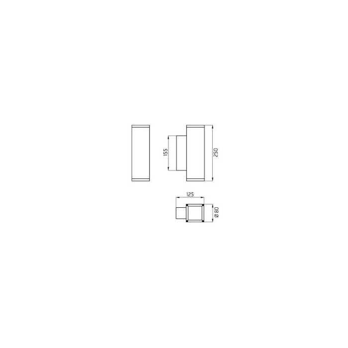 Ares Luca GU5.3 1x35W Single Emission - Outdoor Lamp