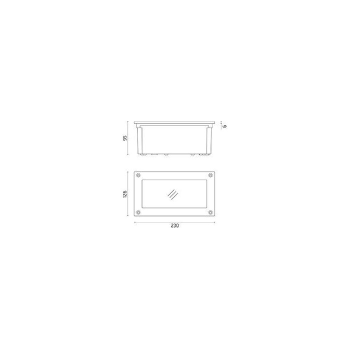 Lampada da Esterno Ares Alice E27 1x60W Tutta Luce