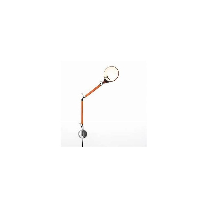 Tolomeo Micro Table - Anodized Orange - Lamp Body