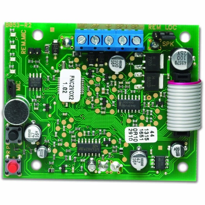 Voice synthesis for KYO Bentel NC2/VOX control panels