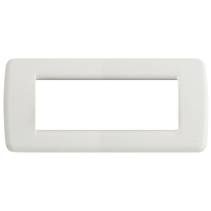 Vimar 16765.02 Rondò Plate 5 Modules White Technopolymer Grani