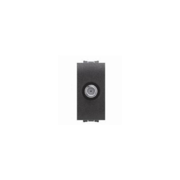 Presa IECF Coassiale Larga Banda 0-2400 MHz Compatibile Vimar 8000